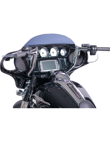 HANDLEBAR 16" COM EXTENSÃO FLH APONTADO CROMADO