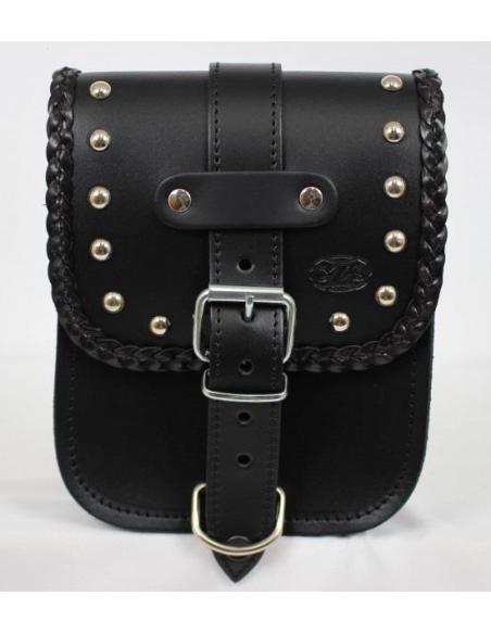 RON CLASSIC SMALL SADDLEBAG WITH STUDS