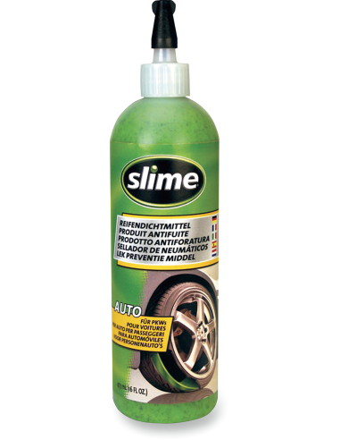 SEALANT POUR PNEUS TUBELESS SLIME 473ML - PROTECTION EFFICACE CONTRE LES CREVAISONS