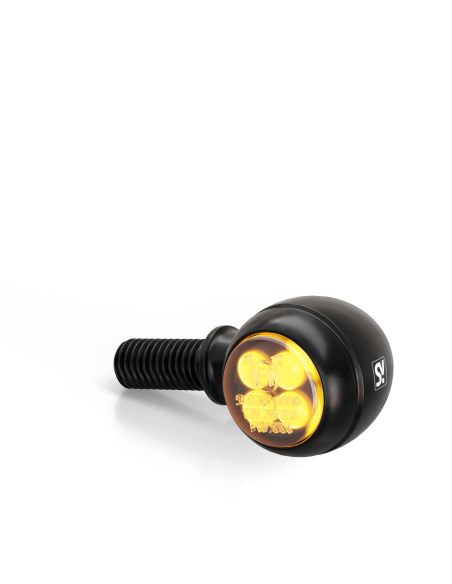 INTERMITENTES DE LED CIRCULA-S 2-1 PRETOS