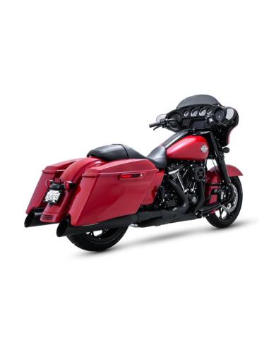 Comprar Colectores Completos Power Duals Pcx Crossover En Negro Mate Para Harley Davidson Touring Desde 2017 a precio de oferta