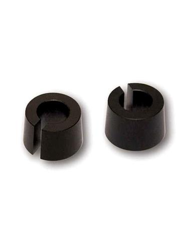 BLACK CONICAL SPACERS FOR TURN SIGNALS M8