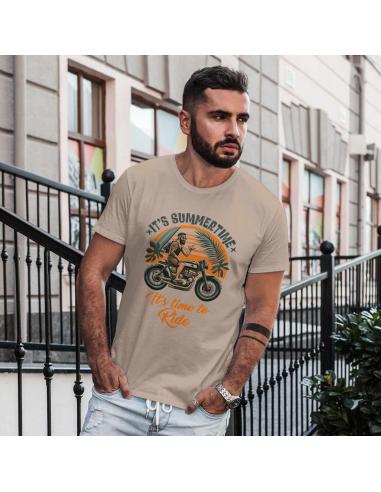 T-SHIRT SUMMERTIME RIDERMAN PARA HOMEM