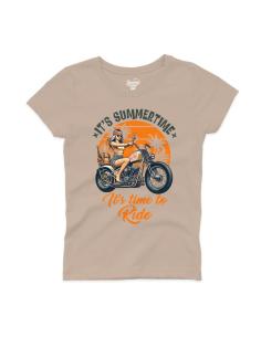 Acquista T-shirt Summertime Riderwoman Donna a prezzo scontato