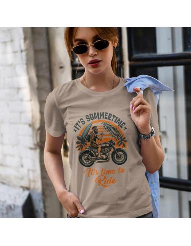 T-SHIRT SUMMERTIME RIDERMAN FEMME