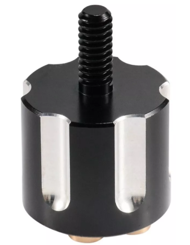 Comprar Tornillo Trasero De Aluminio Tambor Revolver Negro Para Harley Davidson a precio de oferta