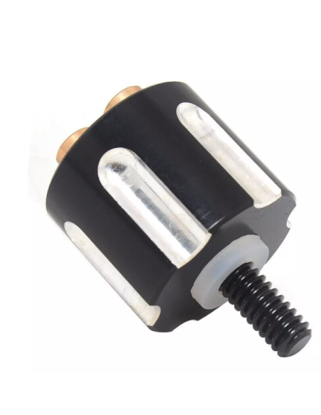 Comprar Tornillo Trasero De Aluminio Tambor Revolver Negro Para Harley Davidson a precio de oferta