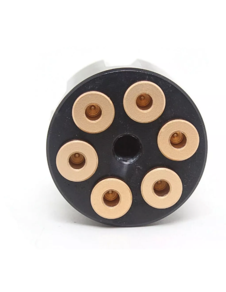 Comprar Tornillo Trasero De Aluminio Tambor Revolver Negro Para Harley Davidson a precio de oferta