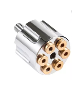 Comprar Tornillo Trasero De Aluminio Tambor Revolver Cromado Para Harley Davidson a precio de oferta
