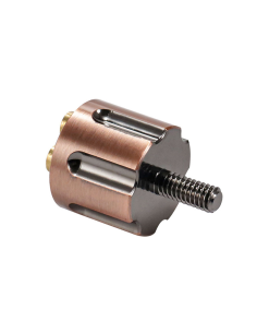 VIS ARRIÈRE EN ALUMINIUM TAMBOUR RÉVOLVER CUIVRE VIEILLI POUR HARLEY DAVIDSON 2