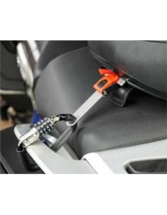 Compra Staffe Di Fissaggio Casco Jet Chiusura Micrometrica A Lucchetto Colore Cromato a prezzo scontato 2