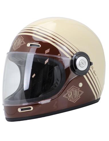 Acquista Casco Integrale Archive Vintage The Legend Marrone a prezzo scontato