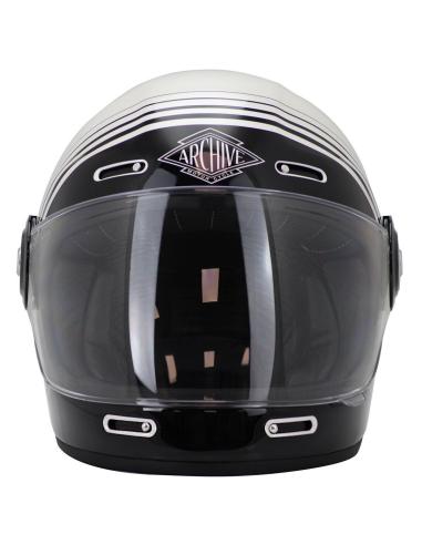 ARCHIVE VINTAGE THE LEGEND WHITE FULL-FACE HELMET