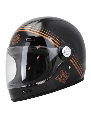 Acquista il Casco Integrale Archive Vintage The Legend Nero/Oro a prezzo scontato