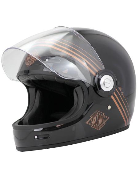 Acquista il Casco Integrale Archive Vintage The Legend Nero/Oro a prezzo scontato