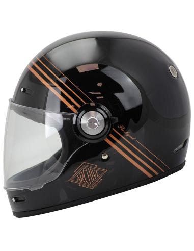 Acquista il Casco Integrale Archive Vintage The Legend Nero/Oro a prezzo scontato