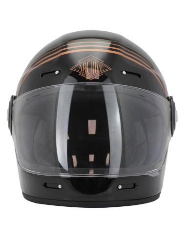 Acquista il Casco Integrale Archive Vintage The Legend Nero/Oro a prezzo scontato