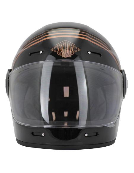 Acquista il Casco Integrale Archive Vintage The Legend Nero/Oro a prezzo scontato