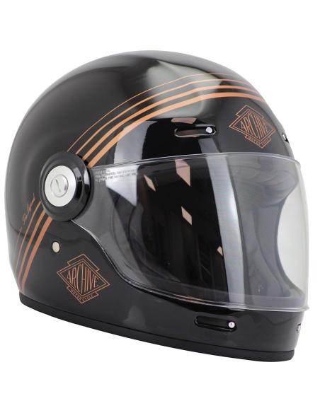 Acquista il Casco Integrale Archive Vintage The Legend Nero/Oro a prezzo scontato