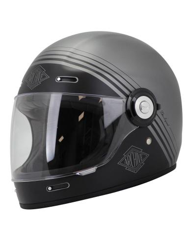 Capacete Integral Archive Vintage The Legend Cinza
