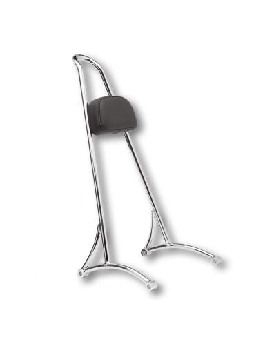 SISSY BAR HAUT CHROME POUR DYNA 2006-2017