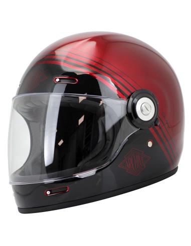 Acquista Casco Integrale Archive Vintage The Legend Rosso Lucido a prezzo scontato