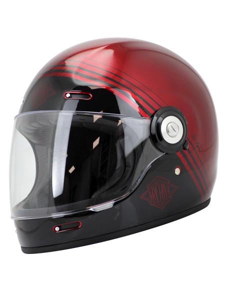 Acquista Casco Integrale Archive Vintage The Legend Rosso Lucido a prezzo scontato