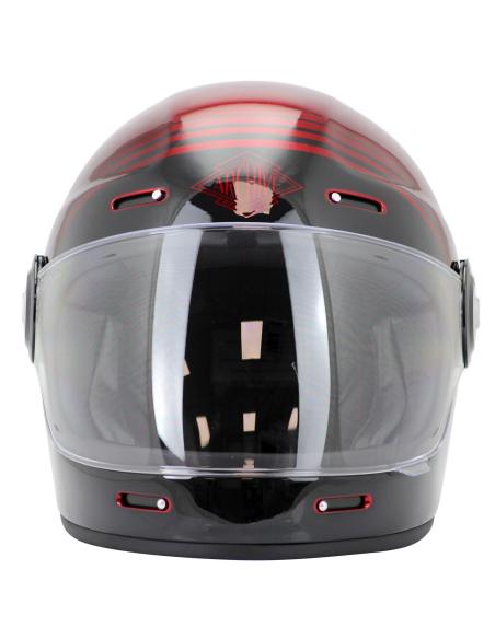 Comprar Casco Integral Archive Vintage The Legend Rojo Brillo a precio de oferta