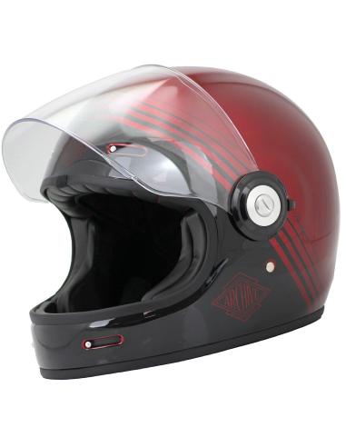 Comprar Casco Integral Archive Vintage The Legend Rojo Brillo a precio de oferta