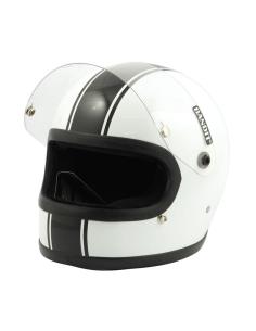 Acquista Casco Bandit Integrale Ece Bianco Linea Nera a prezzo scontato 2