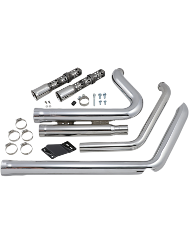 ESCAPE COBRA SPEEDSTER 909 CROMADO HARLEY DAVIDSON SOFTAIL 12-17