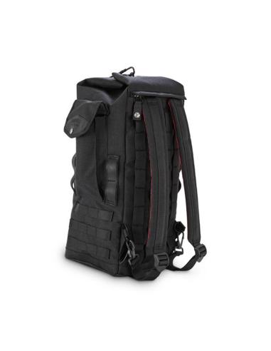BURLY VOYAGER SISSY BAR BACKPACK CORDURA PRETA