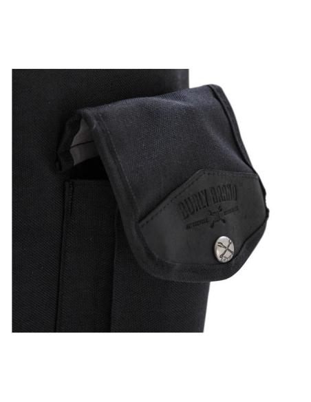 BURLY VOYAGER SISSY BAR BACKPACK CORDURA NOIRE