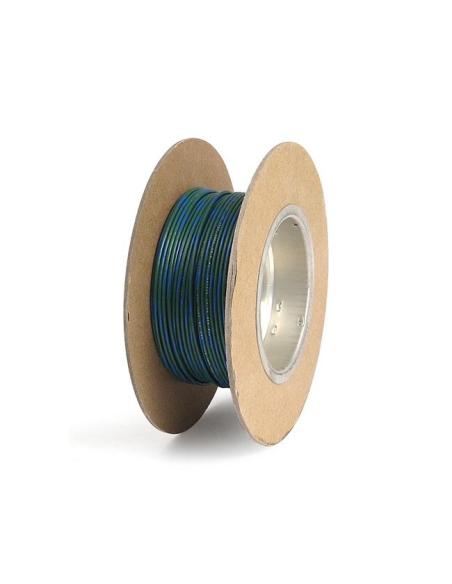 CÂBLE ÉLECTRIQUE OEM HARLEY DAVIDSON VERT ET BLEU EN ROULEAU DE 30,5 M