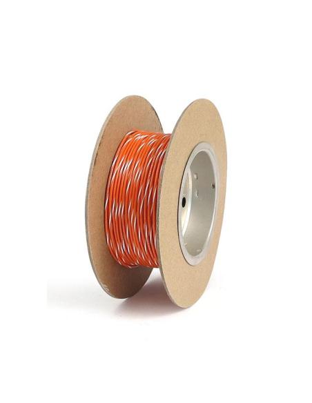 Comprar Cable Eléctrico Naranja Y Blanco Oem Harley Davidson En Rollo De 30.5 M a precio de oferta
