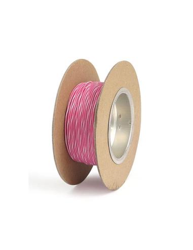 CABO ELÉCTRICO OEM HARLEY DAVIDSON ROSA E BRANCO EM ROLO DE 30,5 M