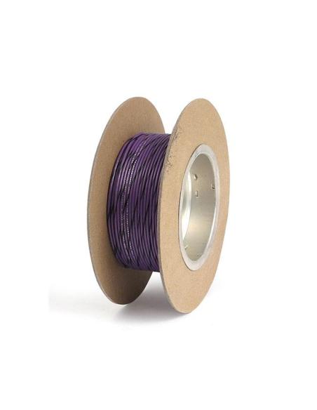 CABO ELÉCTRICO OEM HARLEY DAVIDSON VIOLETA E PRETO EM ROLO DE 30,5 M