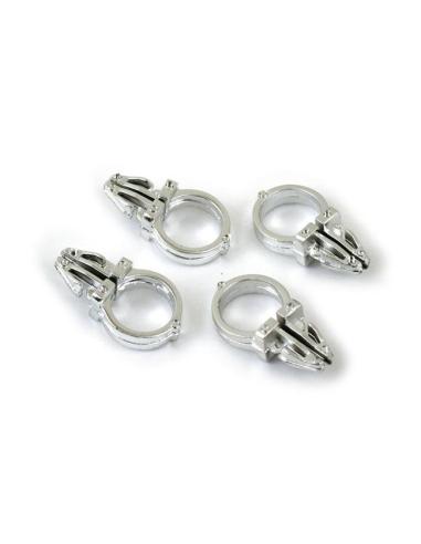 CLIPS DE CÂBLAGE POUR GUIDON CHROMÉS 3/8"