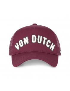 GORRA VON DUTCH BURDEOS BLANCA BUCKL BO 2