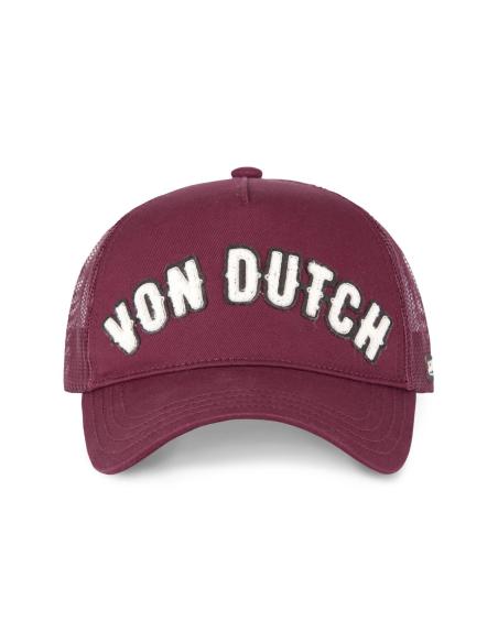 Acquista Cappellino Von Dutch Bordeaux Bianco Buckl Bo a prezzo scontato