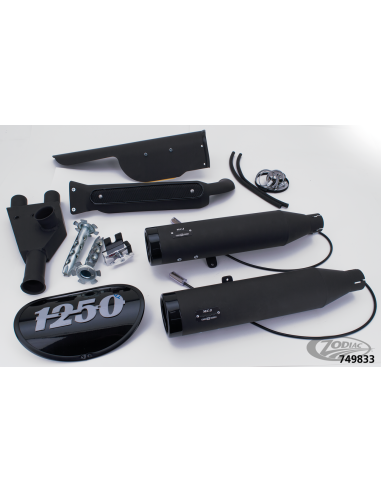 SISTEMA DE ESCAPE COM SOM VARIÁVEL HOMOLOGADO PARA H-D SPORTSTER S 1250 - MCJ