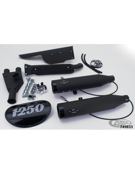SISTEMA DE ESCAPE COM SOM VARIÁVEL HOMOLOGADO PARA H-D SPORTSTER S 1250 - MCJ