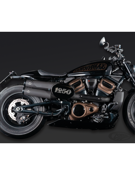 SISTEMA DE ESCAPE COM SOM VARIÁVEL HOMOLOGADO PARA H-D SPORTSTER S 1250 - MCJ