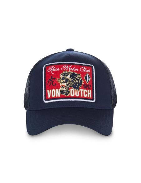 Acquista Cappellino Vondutch Blu Trucker Snapback Famous a prezzo scontato
