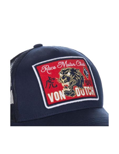 Acquista Cappellino Vondutch Blu Trucker Snapback Famous a prezzo scontato
