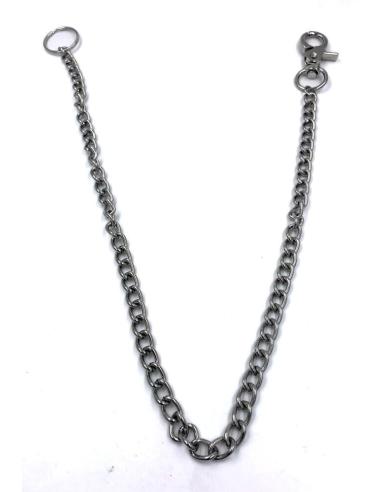 Comprar Cadena Para Cartera Cromada Sencilla Larga 60 Cm a precio de oferta