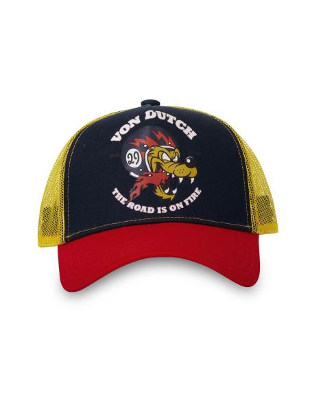 BONÉ VONDUTCH AZUL TRUCKER SNAPBACK WOLF