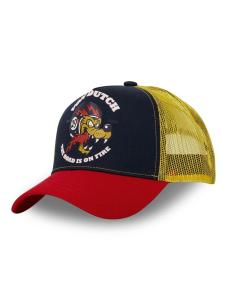 Acquista Cappello Vondutch Blu Trucker Snapback Wolf a prezzo scontato