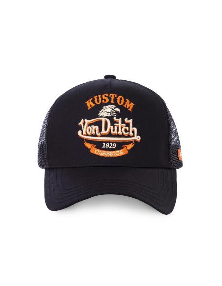 Acquista Cappellino Von Dutch Nero Trucker Snapback Eagle a prezzo scontato