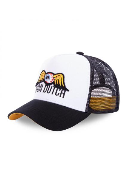 CASQUETTE VONDUTCH NOIRE TRUCKER SNAPBACK FLYING EYE
